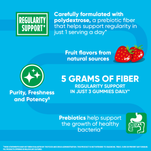 DIGESTIVE ADVANTAGE® Daily Probiotics with Fiber – Gummies