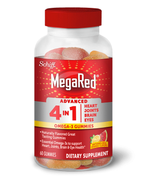 MegaRed Advanced 4in1 Omega-3 Adult Gummies